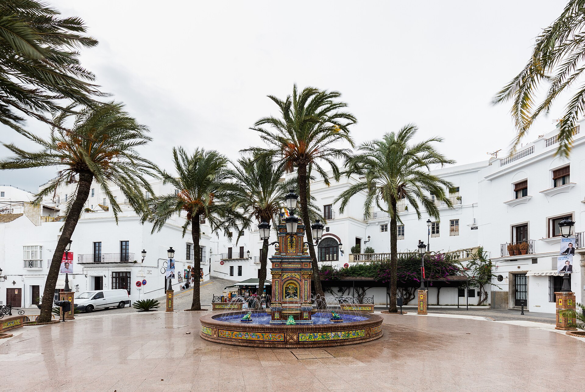 Vejer de la Frontera perched above the Andalusian coast